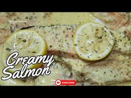 EASY CREAMY SALMON RECIPE