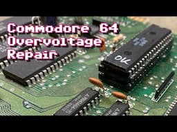 C64 ASSY 250469 Overvoltage Repair