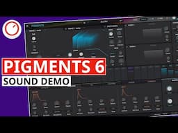 Arturia Pigments 6 Sound Demo  - The Free Physical Modeling Update