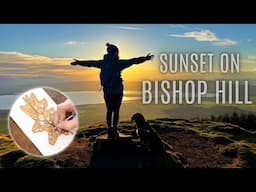 BISHOP HILL At Sunset | Perth & Kinross, Scotland | Painting Water Droplets in Watercolour | Ep43