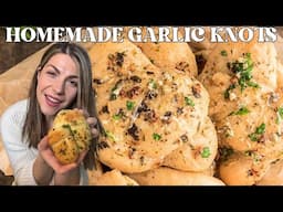 HOMEMADE EASY GARLIC KNOTS - An Italian in my Kitchen