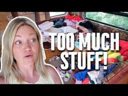 Tiny Home with Too Much Stuff  | Organize with me!