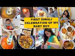 FULL GUEST & KIDS MENU PREP WITH STEPS~FIRST DIWALI CELEBRATION WITH MY BABY BOY~OUR DIWALI IN USA