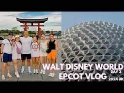 Walt Disney World Vlog 🌐 Day 3 | A full day in EPCOT and eating THE KITCHEN SINK at beaches + cream!