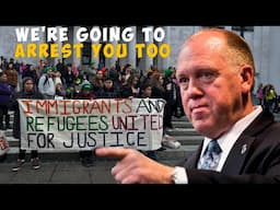 'This is not a game' HOMAN TO USE TITLE 8 TO ARREST ICE RAID PROTESTORS