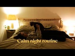 Slow evening routine | Calm habits to relax at night