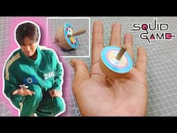 SQUID GAME 2‼️How To Make Spinning Top From SQUID GAME | DIY SQUID GAME Spinning Game