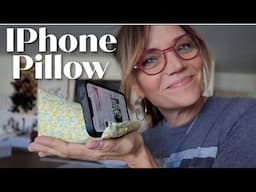 My Phone Pillow DIY that doubles as my Pin Cushion/ Easy Sewing project for beginners or children.