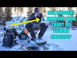 Can Dodgers Improve Your Trout Ice Fishing Success?