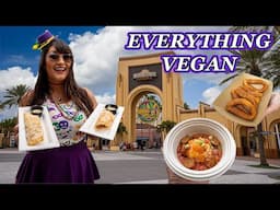 Vegan Mardi Gras foodie guide 🔮 Universal Orlando food review 2025