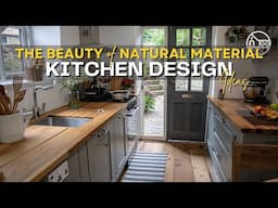 Timeless Kitchen Elegance: Natural Materials for a Stunning Look