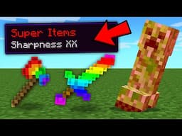 Minecraft But, Mobs Drop SUPER ITEMS!