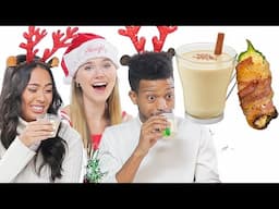 Mystery Flavored Egg Nog Taste Tests