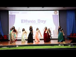 Ethnic Day 2024 Academic Batch 2024-25 Group Dance-6 held on 7th December 2024 at RMC Auditorium