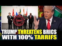 Trump Threatens BRICS nations with 100% Tariffs If They Try Ditching The US Dollar