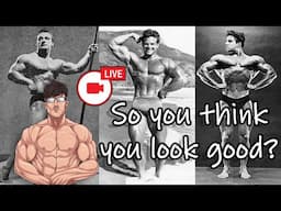 Do you look better than Silver Era lifters? (Physique Review LIVE)