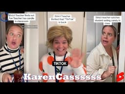 *1 HOUR* KarenCassssss Shorts 2025 | Funny KarenCassssss TikTok Teacher 2025