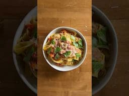 For Busy Weeknights: Pappardelle with Smoked Tuna and Tomatoes