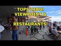 TOPS CEBU VIEWPOINT AND RESTOS!  OPEN 24 HOURS!  MOUNTAIN VIEWPOINT!