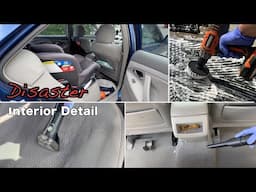 Mom Car Makeover: Toyota Camry Interior Detail, Carpet Extraction & Steam Cleaning!