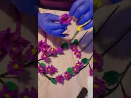 SIMPLE PIPE CLEANER FLOWER ,#shortvideo