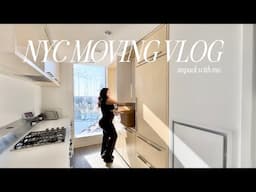 moving into my dream NYC apartment: Unpack with me