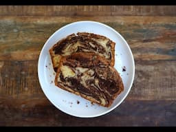 Marbled Chocolate Orange Cake