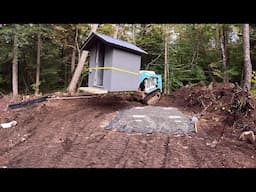 Building an insulated shed to store solar equipment