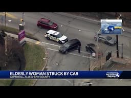 Elderly woman hit by SUV while crossing street in Aspinwall, Allegheny County