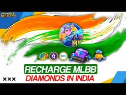 CHEAPEST RECHARGE SITE MLBB IN INDIA : HOW TO RECHARGE DIAMONDS IN INDIA TOP UP