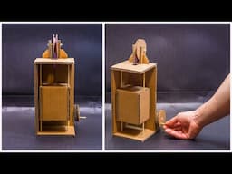 School Science Projects | Elevator Working Model