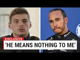 Why Did Max Verstappen SNUB Lewis Hamilton..