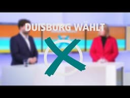 DUISBURG WÄHLT | BÄRBEL BAS (SPD) GEGEN DENNIS SCHLESS (CDU) | BUNDESTAGSWAHL 2025