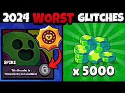 The WORST Glitches of Brawl Stars 2024!