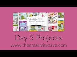 Day 5 Birthday Bash Craft Along with The Creativity Cave!