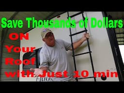 Saving Big on Roof Care: Affordable RV Travel Trailer Maintenance Tips / RV Life