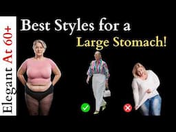 Flattering Pants for Large Tummies! - How to Choose the Perfect Pants for a Large Stomach!