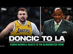 Cedric REACTS to Doncic Trade and Previews Tough Celtics Stretch | Cedric Maxwell Podcast