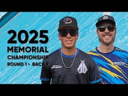 2025 Memorial • Feature Card • R1B9 • Gannon Buhr • Ricky Wysocki • Connor Rock • Anthony Barela