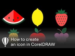 Discover how to create an icon in CorelDRAW