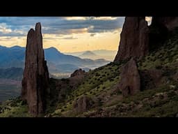 Climbing The Hand in the Superstition Wilderness