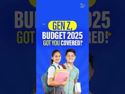 Gen Z, Budget 2025 is Your Launchpad to Success! | #ViksitBharatBudget2025