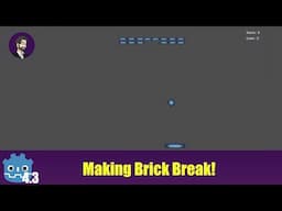 Creating Brick Break With Godot 4.3!