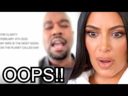 did Kanye West Just SHUT DOWN Kim Kardashian!!!? (He Just SAID WHAT??)