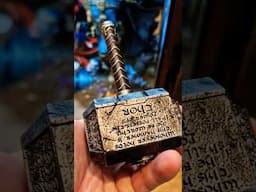 ⚡ Mjolnir – Battle-Worn & Weathered! Thor’s Hammer from the Dead Avengers Set