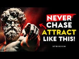 Don’t Chase, Attract - If You Really Want Something, Let It Go and Attract It - STOIC PHILOSOPHY