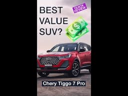 Chery Tiggo 7 Pro: The Best Value SUV You Haven’t Heard Of? 🚗💥 #shorts