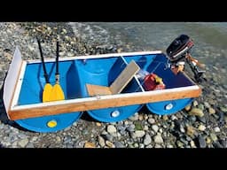 Blue Barrel boat