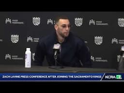 LIVE | Zach LaVine is speaking ahead of his debut with the Sacramento Kings.