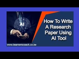 BEST AI Tool To Write A Research Paper